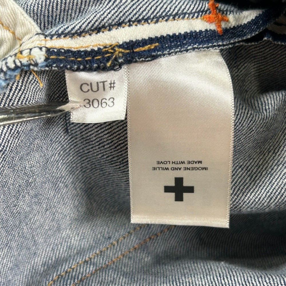 Imogene and Willie Catherine Selvedge Denim Jean Indigo High Rise Womens 33 - Picture 10 of 16